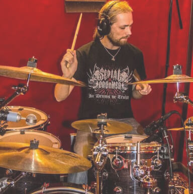 Cyril Broult, professeur de batterie sur Givors, Lyon, Saint-Etienne